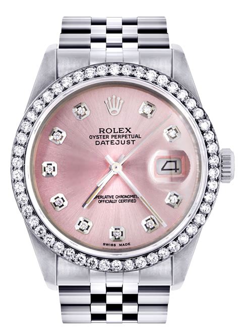 rolex women's pink|rolex datejust 36 pink.